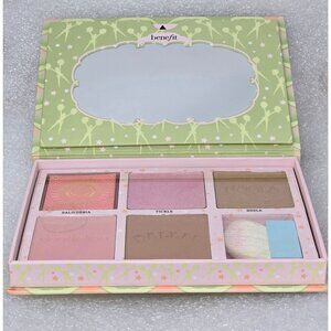 Benefit Cheekleaders Pink Squad Face Palette Blush Bronze & Highlight Set